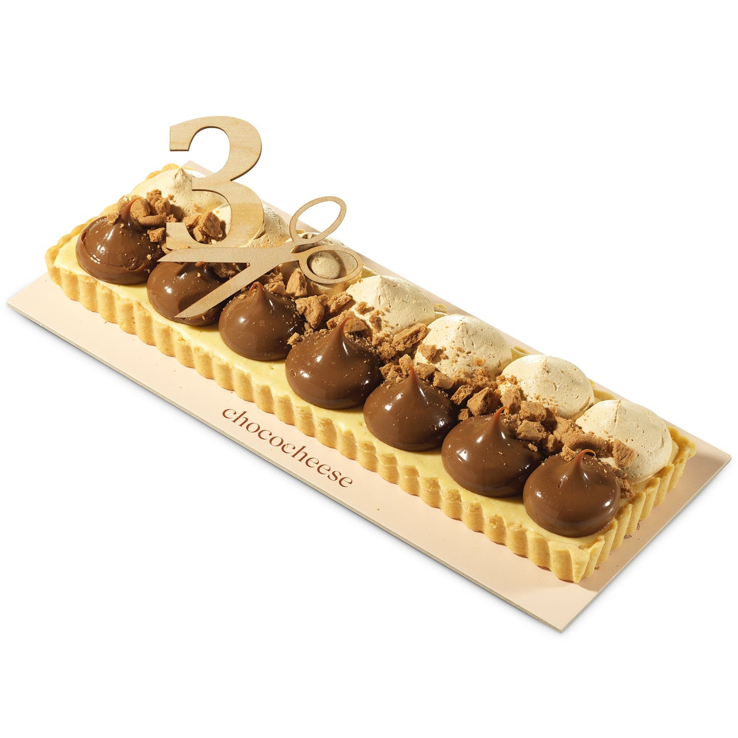 Upsherin Themed Cheese Tart