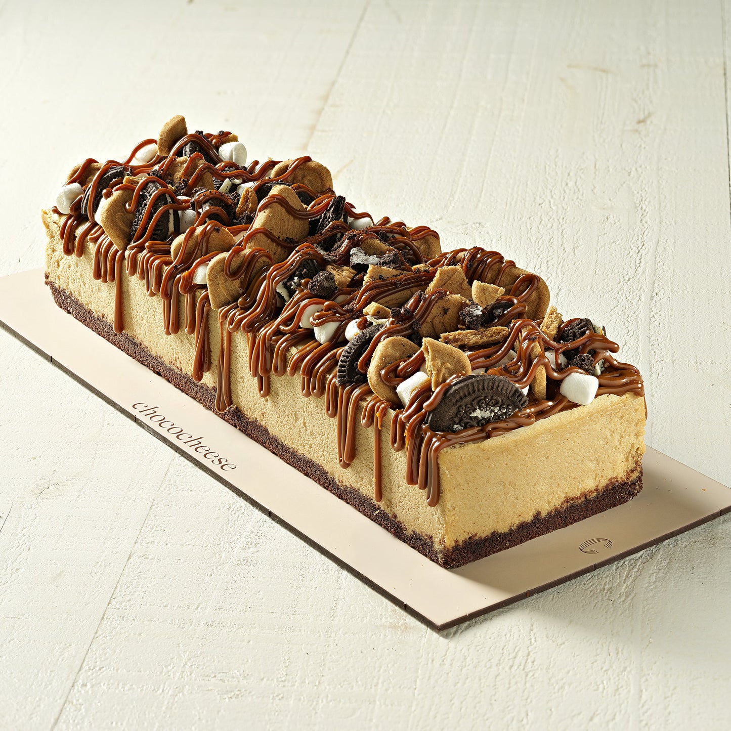 Coffee Infused Cheesecake Log