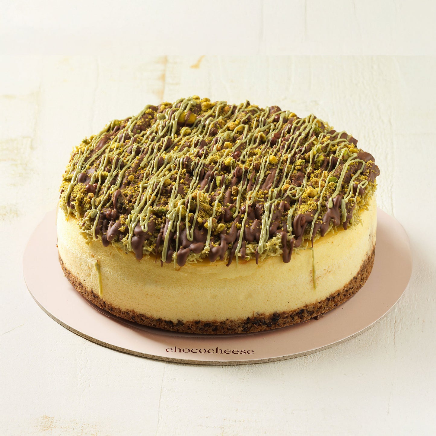 Dubai Chocolate Cheesecake