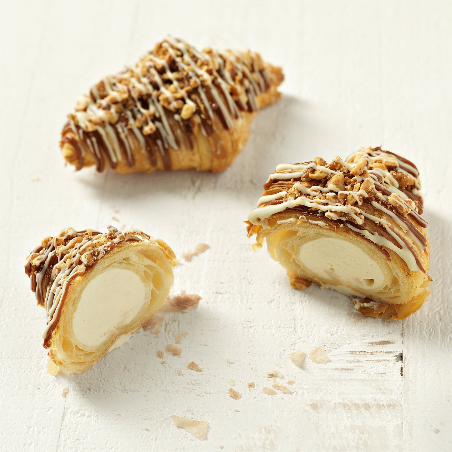 Mini Caramelo Cheese Croissants