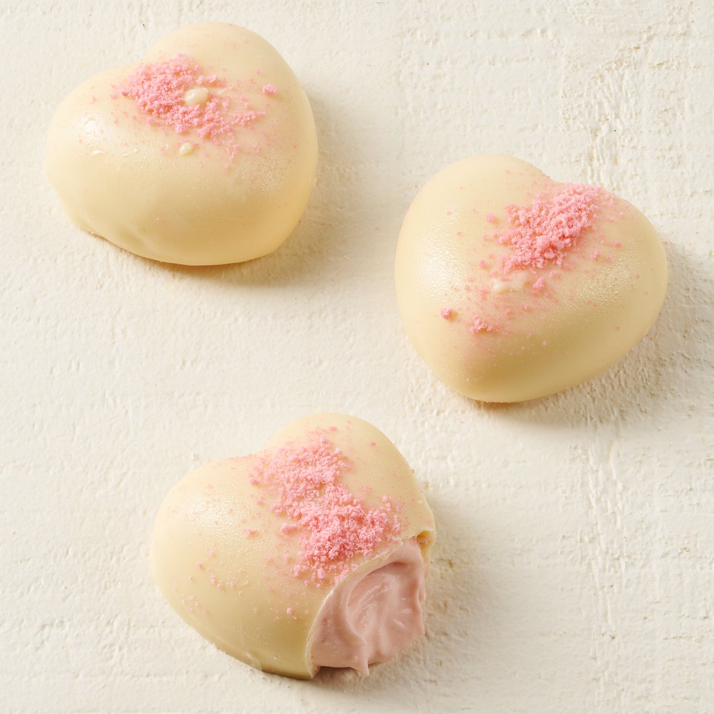 Strawberry Cheese Hearts