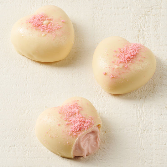 Strawberry Cheese Hearts