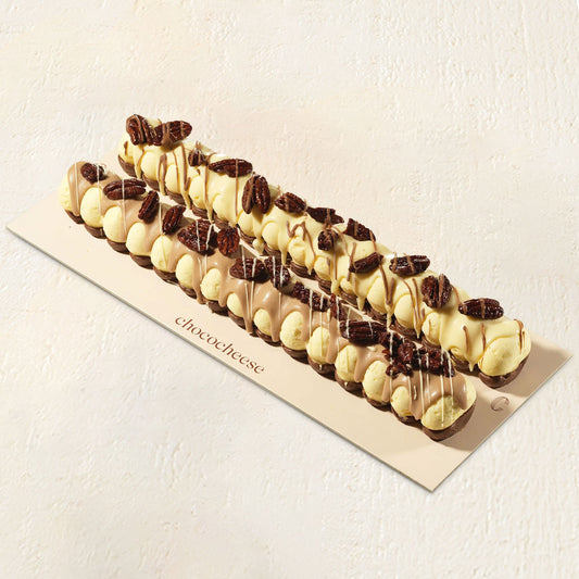 Cheese & Nut Spiral Logs