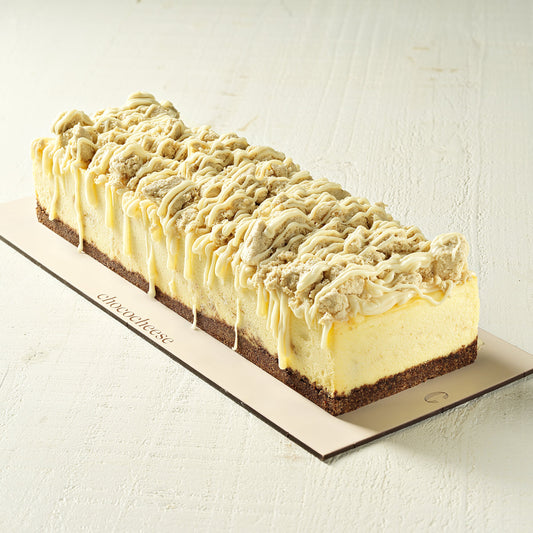 Halva Chunk Cheesecake Log