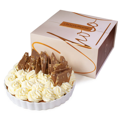 Gifted Carrot Cake in Porcelain Dish