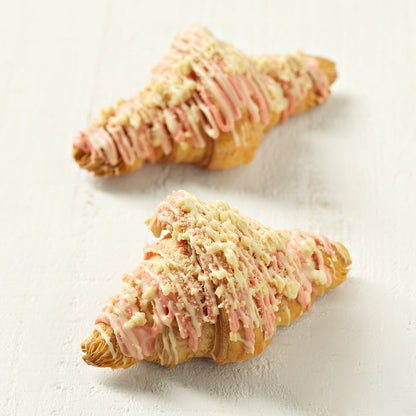Mini Strawberry Cheese Croissants